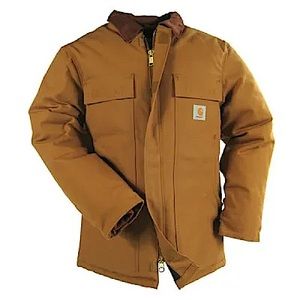 NWT Carhartt Loose Fit Firm Duck Insulated Traditional Coat Size 46 Reg